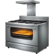 Oven sticker