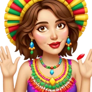 Joyful Reveler sticker