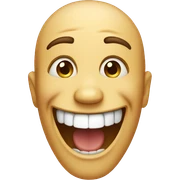 Laughing  sticker