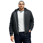 confident man in outdoor setting sticker