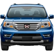 Blue 2013 Honda pilot  sticker