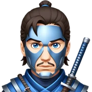 Samurai Defender sticker