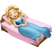 Sleeping beauty  sticker