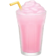 Light pink drink sticker