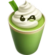 matcha latte sticker