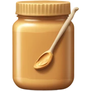 Peanut butter  sticker