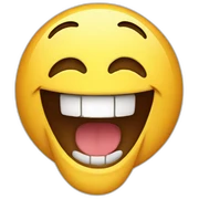 Laughing emoji  sticker