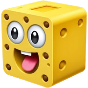 Spongy speaker box bfdi sticker