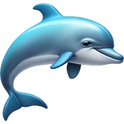 dancing dolphin  sticker