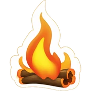 fire sticker