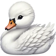 Baby swan  sticker