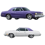 Low rider car  sticker
