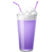 Lavender Italian soda sticker