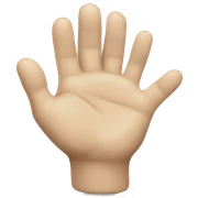 helping hand sticker