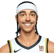 smiling boy in sportswear sticker