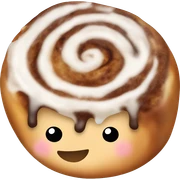 Cinnamon roll sticker