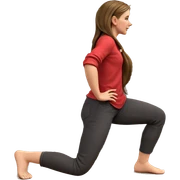 girl with brown hair indoors sticker