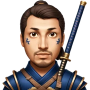 Vigilant Samurai sticker