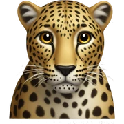 Leopard  sticker