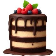 chocolate cake sticker