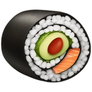 Sushi roll sticker