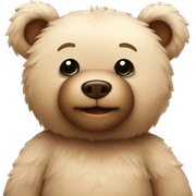Cute teddy bear sticker