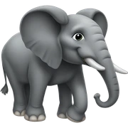 Elefant  sticker