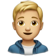 little boy sticker