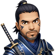 Warrior Samurai sticker