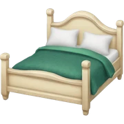 Christmas bed sticker
