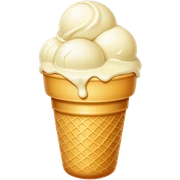 A ice cream sticker
