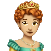 Princesa pelirroja  sticker