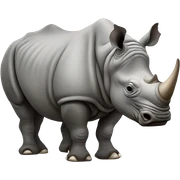 Rhino sticker