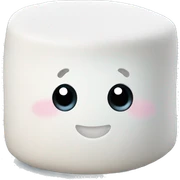 Marshmallows sticker