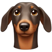 Sausage dog sticker