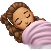 Ariana Grande sleeping sticker