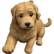 animal gazing in grass sticker