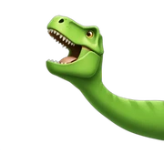 middle finger dinosaur sticker