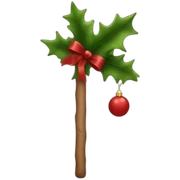 Chirstmas stick sticker