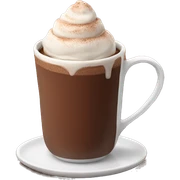 Hot chocolate sticker
