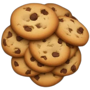 bowl of cookies sticker