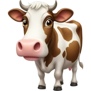 Cow  sticker