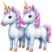 Unicorn love sticker