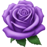 Purple roses sticker
