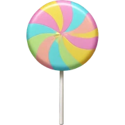 Pastel lollipop sticker