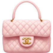 Light pink Chanel bag sticker