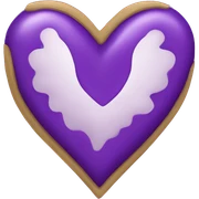 Purple heart  sticker
