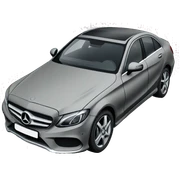 Mercedes-c grey sticker