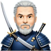 Warrior Samurai sticker