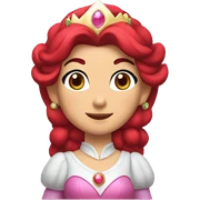 princesa do super mario sticker